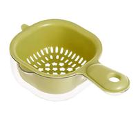 Washing Bowl, Food Draining Basket, 2 in 1 Sink Bowl with Rotating Handle for Washing Berries and Salads for the Kitchen