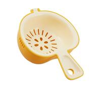 Washing Bowl, Strainer Pot for Draining with Handle and Washing Device, Bowl with Strainer Insert, for Use in the Kitchen at Home for Cooking, Draining Food, Mixing, Cleaning and C