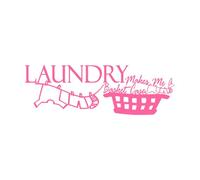 Washing Clothes Makes Me Upset Laundry Room Laundry Room Funny Family Love Quotes Cloth Wall Decals Paster Paper 37.5x112.3cm Window Decals Pink