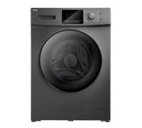Washing Machine - 12KG Drum, 1400RPM, Dark Silver