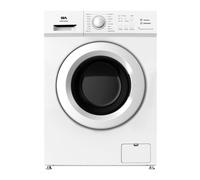 Washing Machine A rated, 7kg, 1200RPM, White SWM72200W/A SIA White One Size