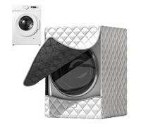 Washing Machine and Dryer Cover M 60 x 85 x 60 cm - Waterproof and Insulating 210D Oxford Cover | Protects Front Loader Washing Machine from Sun, Dust and Water, Fleece Lining, Lightweight