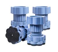 Washing Machine Anti Vibration Pads - 4 Piece Base, Washing Machine Holder | Silent Dryer Pedestals for Family Friends Laundry Home Noise Reduction Mat Stab