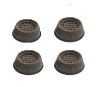 Washing Machine Anti Vibration Pads Non-Slip Rubber Leg Feet Pads Washing Machine Support Dampers Stand Furniture Foot Base Pads(4pcs Brown 8cm)
