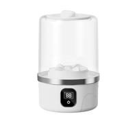 Washing Machine, Baby Clothes, Compact Mini Washer, 12.5x12.5x20cm Gentle Technology, Lightweight Build, 1-Pack White, Ideal for Dorms Leaner Laundry Effortlessly sets