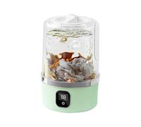 Washing Machine, Baby Clothes, Compact Mini Washer, 12.5x12.5x20cm Gentle Technology, Lightweight Build, 1-Pack White, Ideal for Dorms Leaner Laundry Effortlessly sets