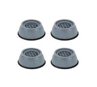 Washing Machine Base 1/2/4Pcs Anti Vibration Washing Machine Pads Anti-slip Furniture Feet Pad Refrigerator Universal Support Base Mat Dampers Stand(Grey 4PCS)
