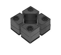 Washing Machine Base 4 Pcs Washing Machine Foot Pads Heightening Fridge Leg Base Non-slip Silent Washer Dryer Furniture Support Dampers Stand(8CM)
