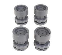 Washing Machine Base 4Pcs Washing Machine Foot Pads Adjustable Height Anti Vibration Feet Pad Furniture Refrigerator Base Fixed Non-Slip Support