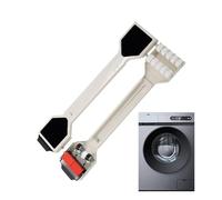 Washing Machine Base Bracket - Appliance Rollers, Heavy Duty Wheels | Adjustable Furniture Caster Set For Washing Machine, Dryer, Refrigerator Moving And Home Appliance Transport Use