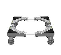 Washing Machine Base Bracket Refrigerator Pedestal Stand, Length, Width And Height Adjustable, 4 Legs Stainless Steel, For Refrigerator, Air Conditioner, Dryerr(white)