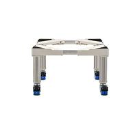 Washing Machine Base Dishwasher Stand total height 8/10/12 inch Wine Cooler s with 4 Wheels Adjustable Width 16-25inch Dryer Refrigerator bracket Floor Trays