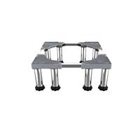 Washing Machine Base Fridge Stand Anti vibration Mute Adjustable Length/Width 42-66cm Non-slip Drum Dryer Shelf Base Universal High Rack 23-27cm Outside Plant Container Stent