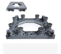 Washing Machine Base Fridge Trolley,Multifunctional Double Wheel,Shockproof and Movable,No Connection Pipe,Link Pipe,Tumble Dryer,Cooker,Refrigerated Shelf,Freezer,Cabinet Easy to Assemble / 8 Fe