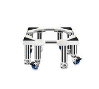 Washing Machine Base Heavy Duty Stand Movable Refrigerator with Double Rotating Wheels 45-65cm for Dryer and Refrigerator Multi-Functional Dryer Shelf Fridge Freez