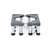 Washing Machine Base Multi-Functional Universal Squared Appliance Roller Base 45-70cm Adjustable Fridge Freezer Holder Bracket Shelf for Home Appliznce Large Wooden Barrel (4/8/12 Legs)