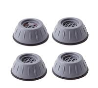 Washing Machine Base Washing Machine Anti Vibration Pads Non-Slip Rubber Leg Feet Pads Washing Machine Support Dampers Stand Furniture Foot Base Pads(4pcs Gray 9cm A)