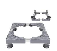 Washing Machine Base Washing Machine Mobile Bracket Wave Wheel Drum Universal Lifting Multifunctional Shock-absorbing and Height Increasing Base Pad(Grey Standard-4 legs)