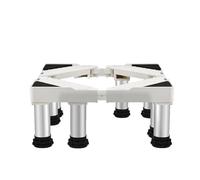 Washing Machine Base with 8 Feet 47-70cm Fridge Stand Multi-Functional Adjustable Base Stand for Washer Refrigerator Dryer Freezer Dishwasher (Height:19-22cm)