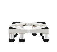 Washing Machine Base with 8 Feet 47-70cm Fridge Stand Multi-Functional Adjustable Base Stand for Washer Refrigerator Dryer Freezer Dishwasher (Height:14-17cm)