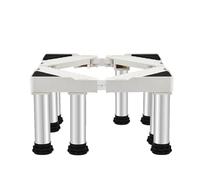 Washing Machine Base with 8 Feet 47-70cm Fridge Stand Multi-Functional Adjustable Base Stand for Washer Refrigerator Dryer Freezer Dishwasher (Height:29-31cm)