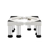 Washing Machine Base with 8 Feet 47-70cm Fridge Stand Multi-Functional Adjustable Base Stand for Washer Refrigerator Dryer Freezer Dishwasher (Height:24-27cm)