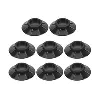 Washing Machine Base with Brake, Rubber Feet Pads For Washing Machine Refrigerator Furniture Black Pack Of 4/8/12(Black 8pcs)