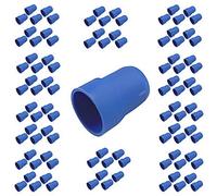 Washing Machine Blank Plug Outlet Hose Nozzle Plug Spigot Cap (Pack of 100) McAlpine Blue One Size