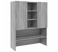Washing Machine Cabinet Bathroom Cupboard Laundry Shelf Storage Rack vidaXL