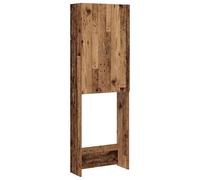 Washing Machine Cabinet Bathroom Laundry Room Cupboard Storage Rack vidaXL
