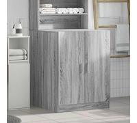 Washing Machine Cabinet Bathroom Laundry Room Cupboard Storage Rack vidaXL