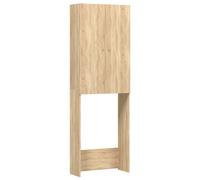 Washing Machine Cabinet Bathroom Laundry Room Cupboard Storage Rack vidaXL