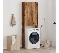 Washing Machine Cabinet Bathroom Laundry Room Cupboard Storage Rack vidaXL