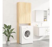Washing Machine Cabinet Bathroom Laundry Room Cupboard Storage Rack vidaXL