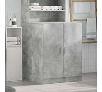 Washing Machine Cabinet Bathroom Laundry Room Cupboard Storage Rack vidaXL