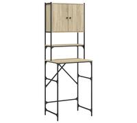 Washing Machine Cabinet Laundry Room Cabinet Shelf Engineered Wood vidaXL