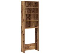 Washing Machine Cabinet Laundry Room Rack Storage Washing Cupboard vidaXL