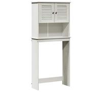 Washing Machine Cabinet with Shelf VIGO Solid pine wood Bathroom vidaXL
