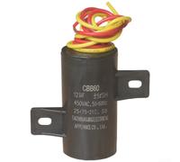 Washing Machine Capacitor CBB60 450V AC -UF | CBB60 Metal Construction, 450V AC Rating, Anti-explosion Design, Fits for aucma for meiling, Compact 3.1-6.5cm