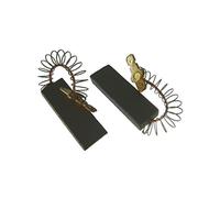 Washing Machine Carbon Motor Brushes Pack of 2 36MM x 12.5MM x 5MM Compatible with Bosch, Siemens Washing Replacement 154740 Holder 4.8MM Terminal Spare Part