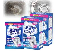 Washing Machine Cleaner - 3 x 125g Sachets - No More Odours & Pet Hair - Deep Cleaning Solution for HE, Top & Front Load Washers - Limescale & Residue Remover - Non-Corrosive Formula (2, A)