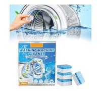 Washing Machine Cleaner Descaler 12 Pack - 2025 Power Deep Cleaning Wash Tablets for He, Front And Top Load Washer, Seal Cleaning, Friendly Deodorizer, Removing Build Up 12 Mont Dirty