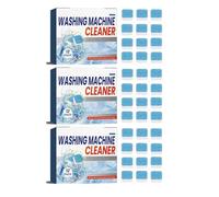 Washing Machine Cleaner Descaler - 12 Pack Deep Cleaning Tablets for Front Load & Top Load Washers, Clean Inside Drum and Laundry Tub Seal, Removes Odor, for Long-Lasting Freshness (1, 3 Box)