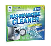 Washing Machine Cleaner Effervescent Tablets - Deep Cleaning & Deodorizing for Front/Top Load Washers | Eliminates Mold, Mildew & Odor (For washing machines)
