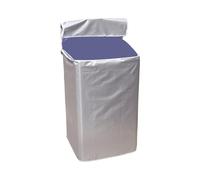 Washing Machine Cover 2pcs 55 * 53 * 86cm Washing Machine Cover Waterproof And Sunscreen Roller Type Upward Opening Universal Sunshade Cloth For Washers