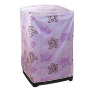 Washing Machine Cover 2pcs Double Cylinder Washing Machine Cover Drum Cloth Automatic Semi Opening Upper E6f9 For Washers(Pink A)