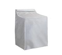 Washing Machine Cover 2pcs Washer/Dryer Cover For Top-loading Machine Waterproof, Sun-Proof,Suitable For Most Washers/Dryers On Market For Home Kitchen(Silver)