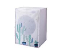 Washing Machine Cover 3pcs Pulsator Drum Washing Machine Cover PEVA Waterproof Washing Machine Cover Home Washing Machine Cover For Home Kitchen(About 60x56x83cm)