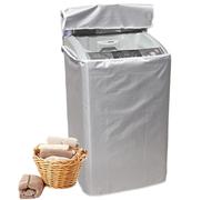 Washing Machine Cover - Appliance Dust Guard, Front Load Laundry Shield, Heavy Duty Fabric With Secure Fastening | Sun Rain Resistant For Dryer, Room Equipment, Safety Cover