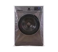 Washing Machine Cover - Durable Clear Vinyl Laundry Shield Dustproof Jacket Universal Top Loading Jacket for Portable Devices Moisture Resistant Pr